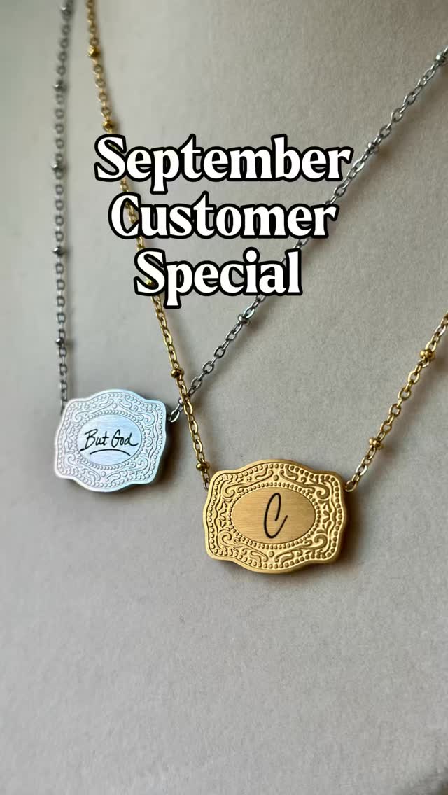 ✨ September just got even better ✨ The Dakota necklace is this month’s customer special — only $20 and FREE personalization! 🙌

It’s the perfect time to stock up for Christmas, surprise your favorite teacher, or snag one for yourself (because you deserve it!). Simple, chic, and completely YOU.

Don’t wait too long, this special is only here for September! 💎

#StyleWithChalisa #SeptemberSpecial #PersonalizedJewelry #GiftReady